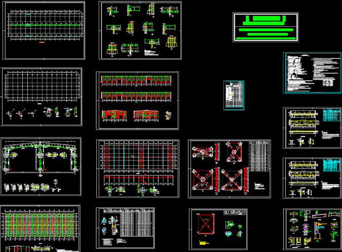 成都仓库钢结构施工图片