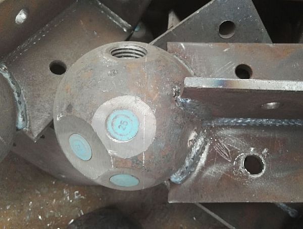 成都螺栓球球塞，网架配件