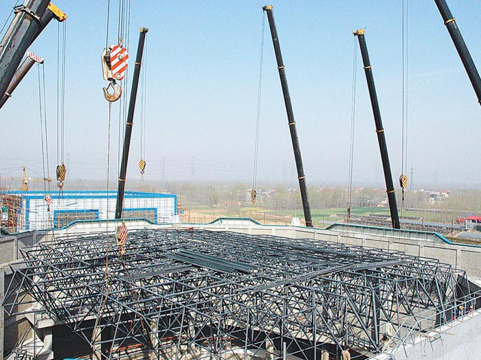 成都网架高空滑移法